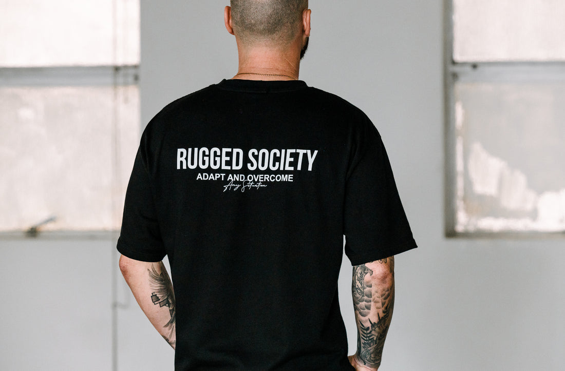 Rugged Society: Embrace the Challenge with Every Tee