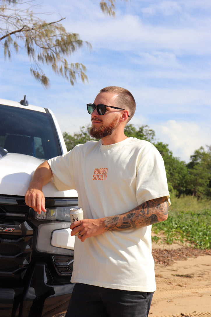 ADAPT & OVERCOME TEE - BUTTER