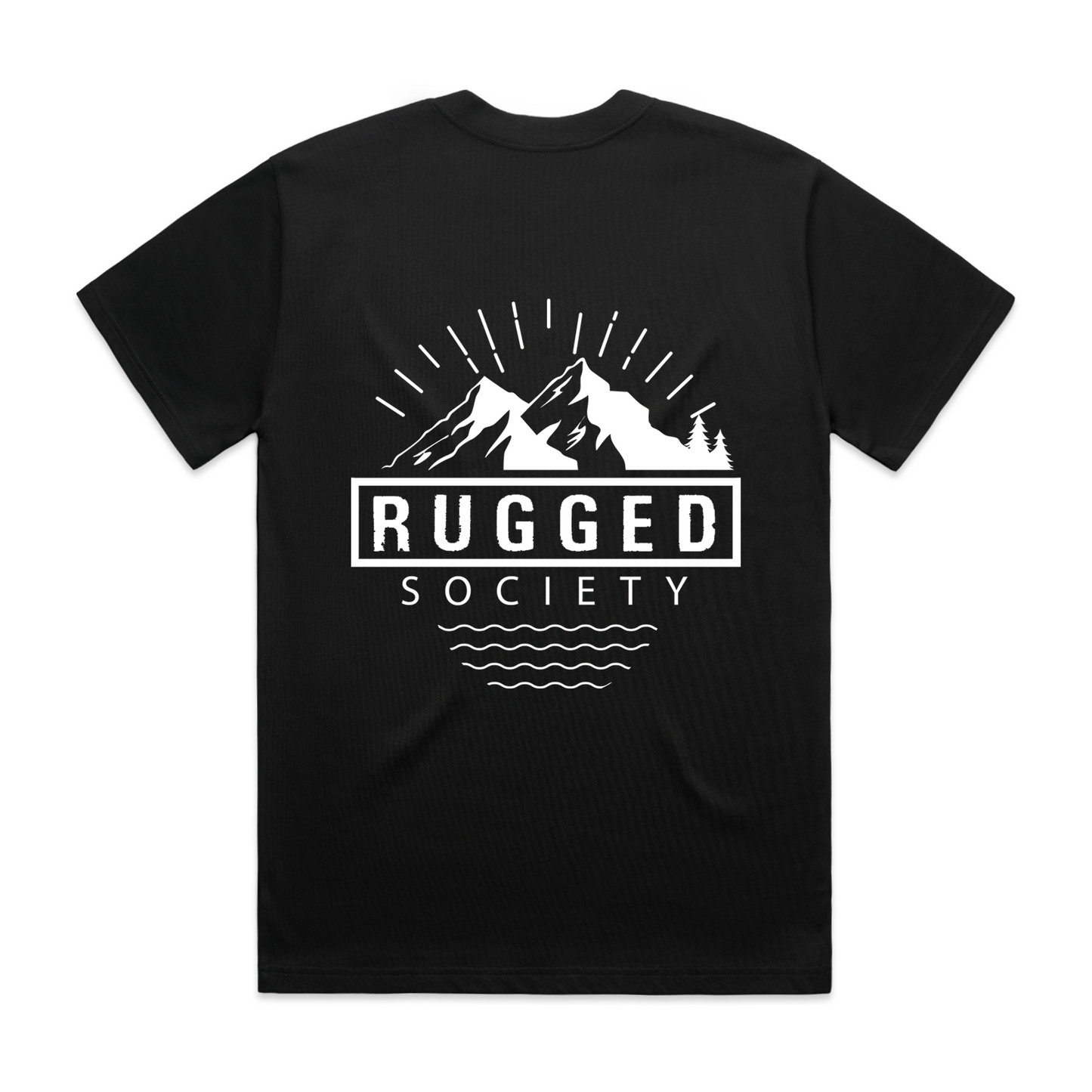 RUGGED EVERYDAY TEE - BLACK