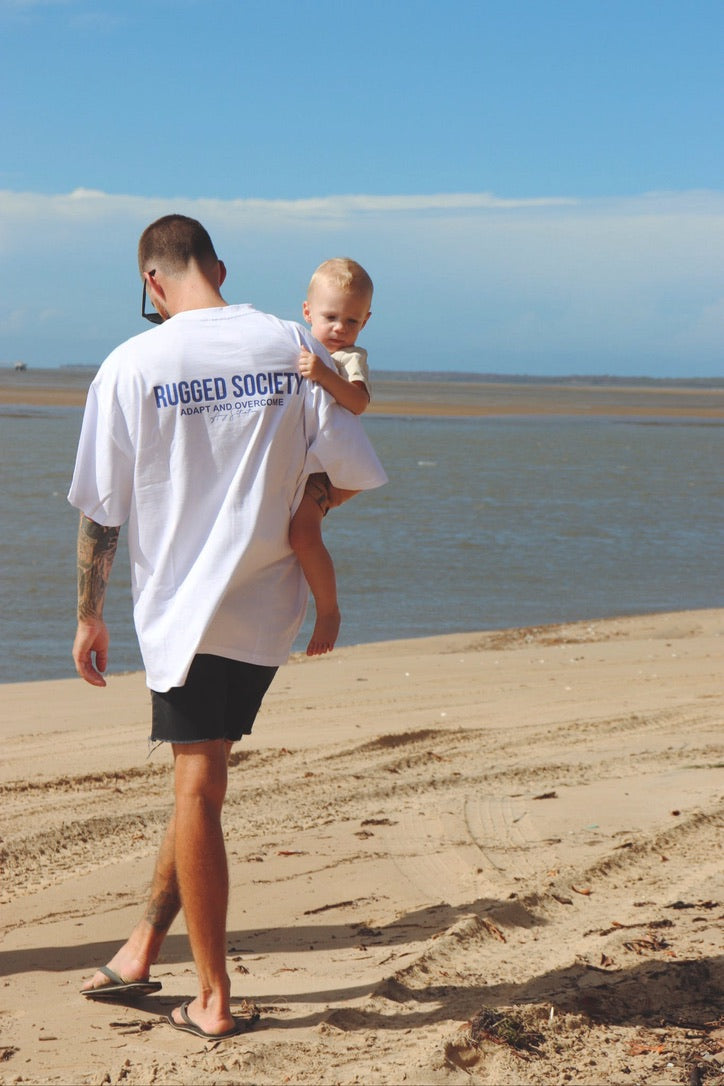 ADAPT & OVERCOME TEE - WHITE