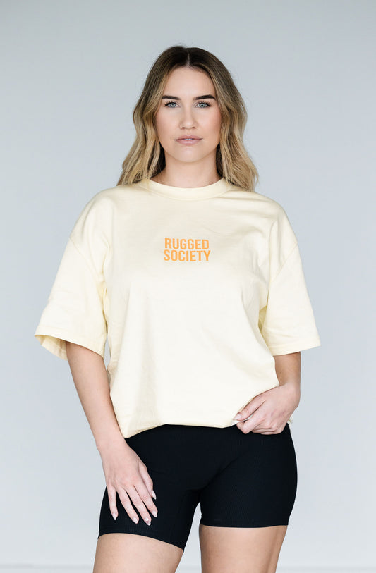 ADAPT & OVERCOME TEE - BUTTER
