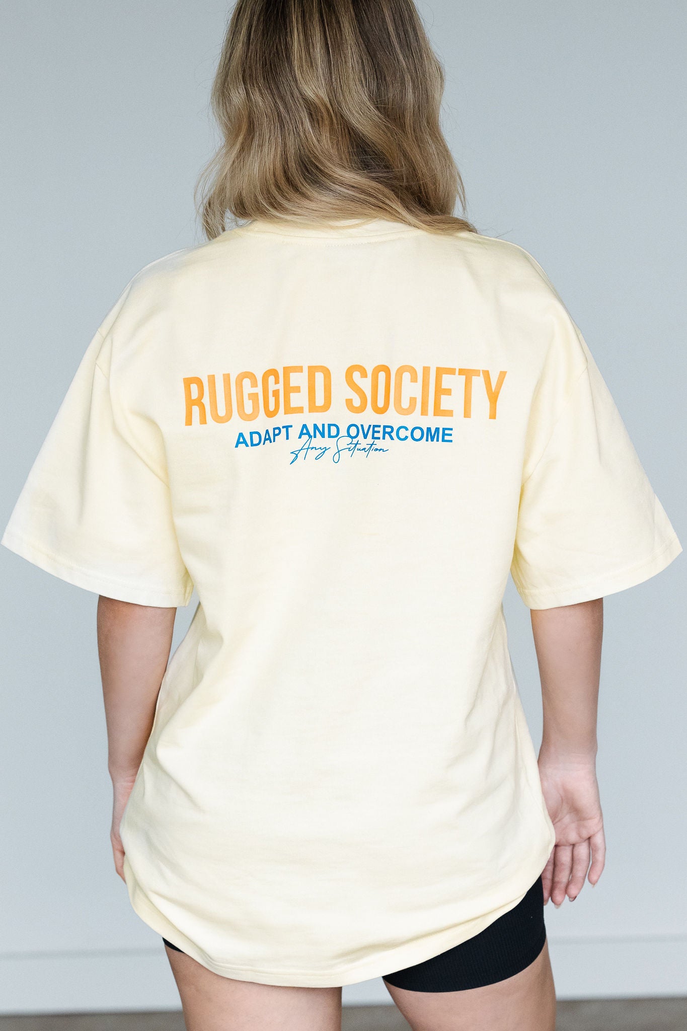 ADAPT & OVERCOME TEE - BUTTER