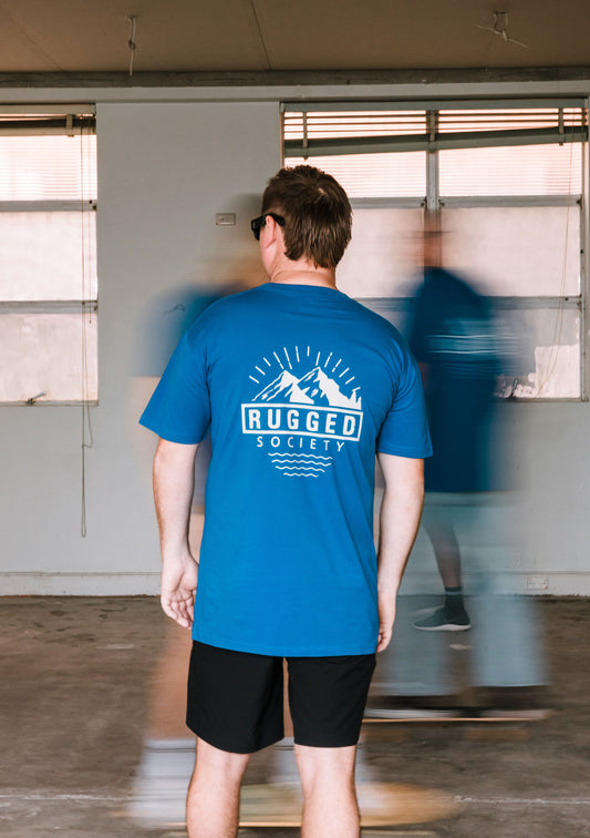 RUGGED EVERYDAY TEE - ROYAL BLUE