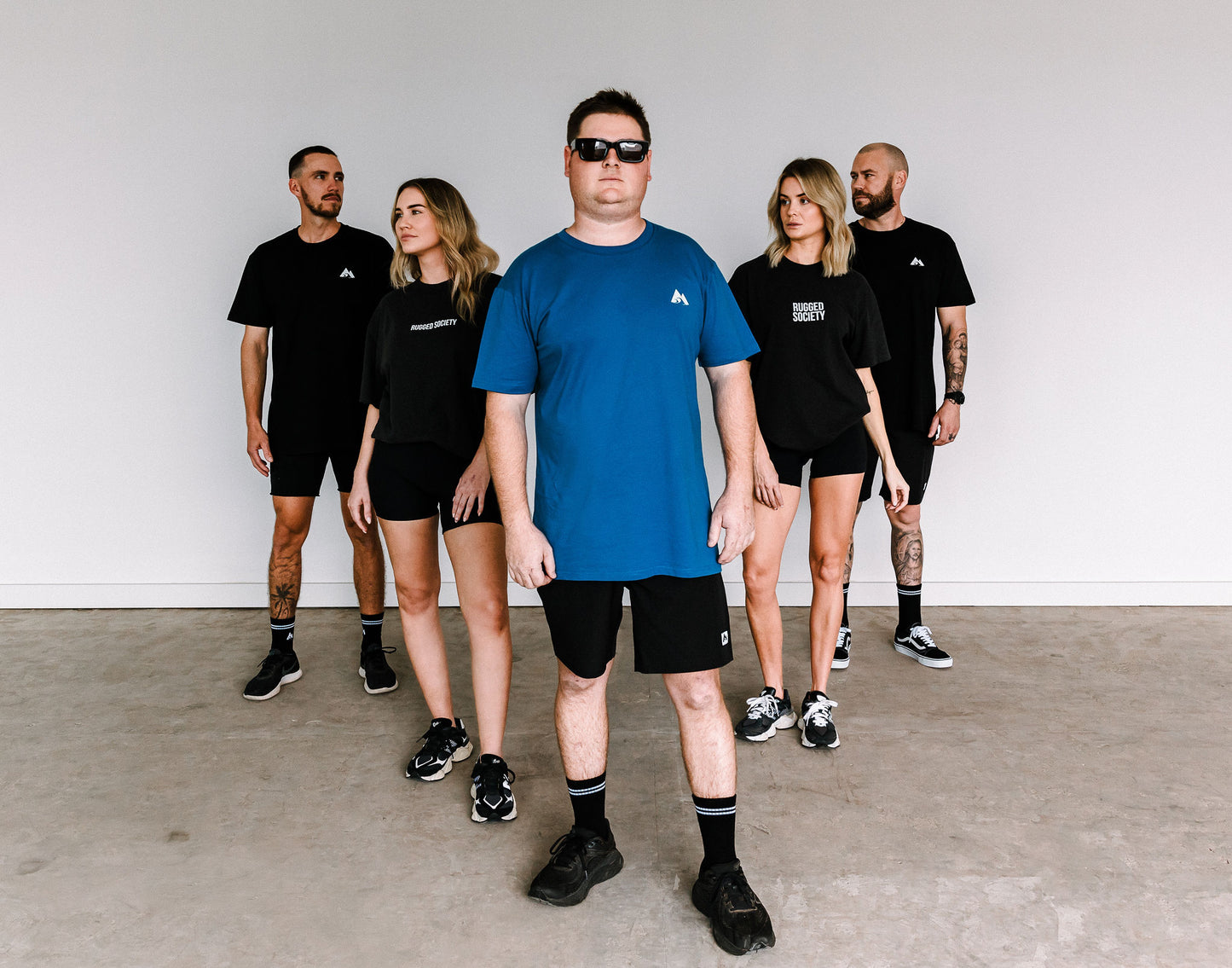 CLASSIC RUGGED TEE - FADED BLACK