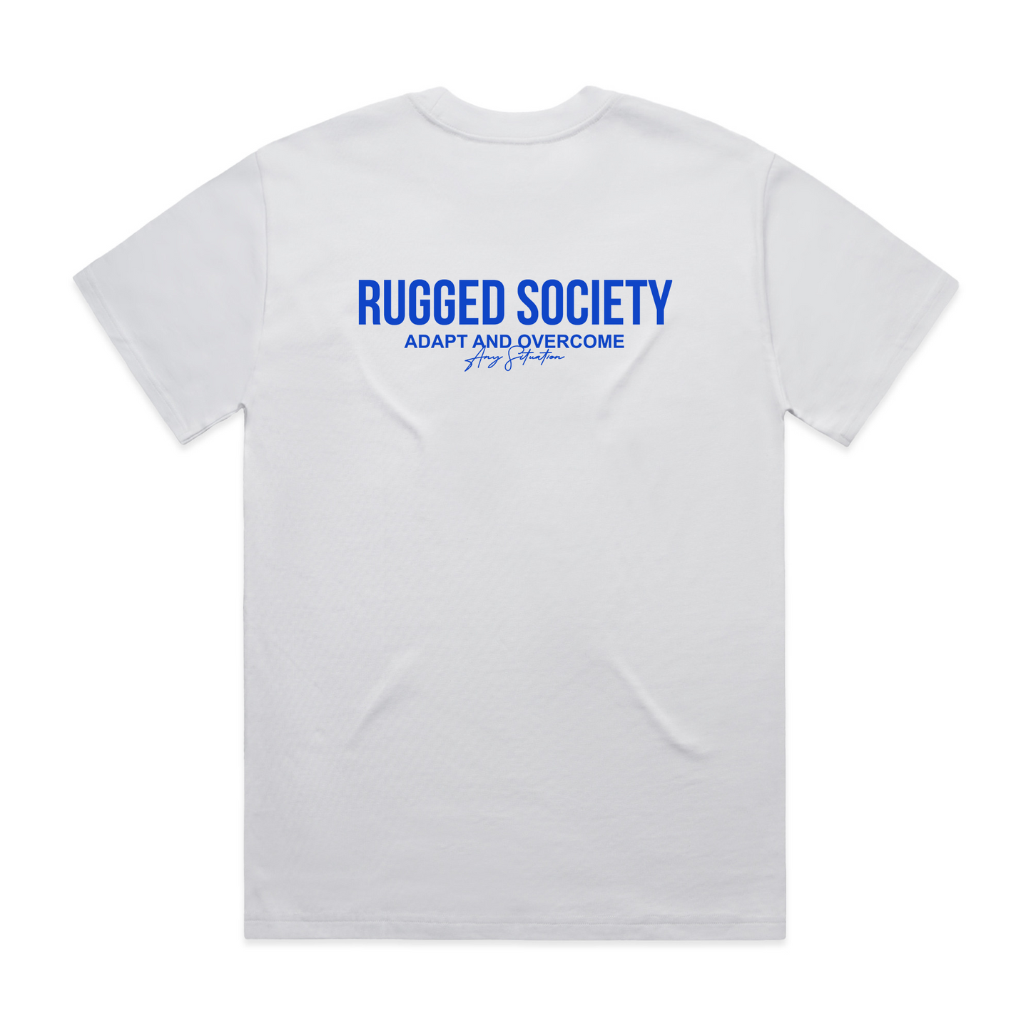 ADAPT & OVERCOME TEE - WHITE